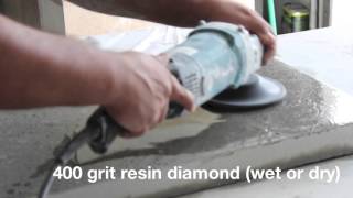 Smartkrete Concrete Polish Demonstration [upl. by Acnairb]