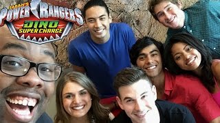 POWER RANGERS Dino Charge  SuperCharge CAST INTERVIEW [upl. by Doggett803]