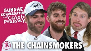 THE CHAINSMOKERS Sundae Conversation with Caleb Pressley [upl. by Nnyllatsyrc817]