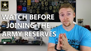 6 Things You NEED To Know BEFORE Joining The Army Reserves [upl. by Muire931]