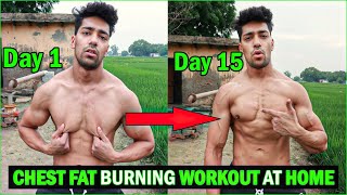 5 Min Home Workout for CHEST FAT  How to Reduce Chest Fat  Gynecomastia [upl. by Greenfield]