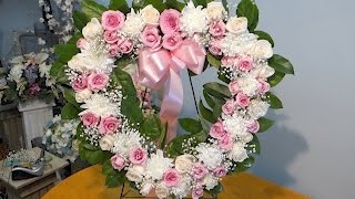 How to make open heart sympathy arrangement [upl. by Dorrie290]