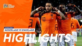 Highlights Nederland  Engeland 06062019 Halve finale Nations League [upl. by Ybanrab41]