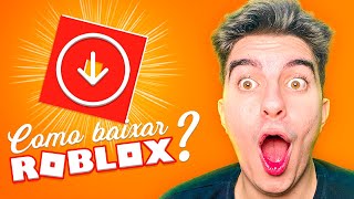 COMO BAIXAR E INSTALAR O ROBLOX NO SEU COMPUTADOR   Tutorial [upl. by Arfihs143]