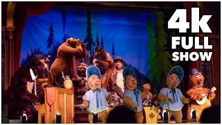 4k Disney’s Country Bear Jamboree at Magic Kingdom  Full Show [upl. by Papagena]