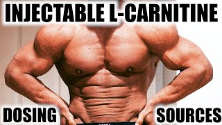 INJECTABLE LCARNITINE DOSING AND SOURCES [upl. by Acirej]