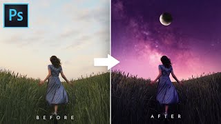 Photoshop Tutorial  Photoshop Compositing Tutorial  Photo Manipulation [upl. by Nesnar]