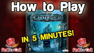 How to Play Mysterium  Roll For Crit [upl. by Adnana506]