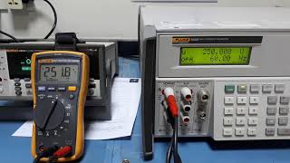 Fluke Multimeter calibration [upl. by Kariotta]