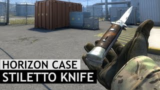 Stiletto Knife Animations  Horizon Case Update  CSGO [upl. by Mourant]