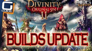 DIVINITY ORIGINAL SIN 2  Builds Update Battle Cleric Assassin Wizard [upl. by Broeker769]