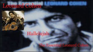 Leonard Cohen  Hallelujah Lyrics [upl. by Camala]