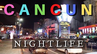 Cancun Nightlife  Clubs and Bars  Blvd Kukulcan  Cancún  Quintana Roo  Mexico [upl. by Notgnirra49]