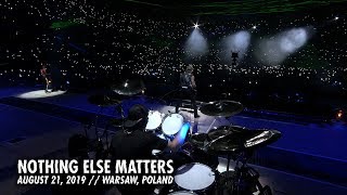 Metallica Nothing Else Matters Warsaw Poland  August 21 2019 [upl. by Oer71]