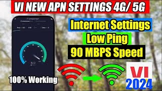 Vi APN Settings 2024  VI 4G APN SETTING  Vi Internet Problem Fix  How to Increase Vi Net Speed [upl. by Amadeo]