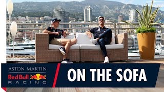 On the Sofa Monaco Special  Daniel Ricciardo and Max Verstappen talk F1 [upl. by Baten679]