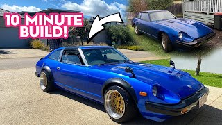 BUILDING A DATSUN 280ZX IN 10 MINUTES [upl. by Ocimad]