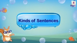 Kinds Of Sentences  English Grammar amp Composition Grade 4  Periwinkle [upl. by Netnerb]