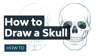 How to Draw a Skull [upl. by Setsero301]