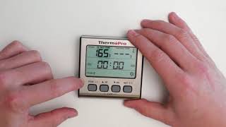 ThermoPro TP17 Digital Thermometer Introduction [upl. by Nalid]