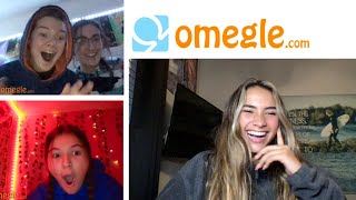 SURPRISING FANS WITH MERCH ON OMEGLE  SIENNA MAE GOMEZ GIVING AWAY MERCH ONLINE [upl. by Drahnreb]