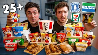 I Tried EVERY Japanese Fried Chicken  Ft CDawgVA [upl. by Summons77]