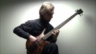 JSBach Cello Suite 1 prelude  Mario D´Amato bass guitar [upl. by Atsejam711]