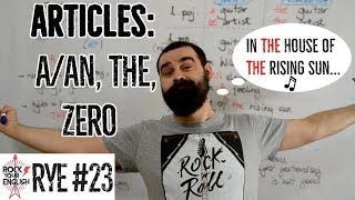 Articles AAN THE ZERO  ROCK YOUR ENGLISH 23 [upl. by Ettelliw716]