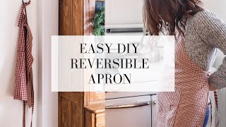 How to Sew a Full Apron [upl. by Alper]