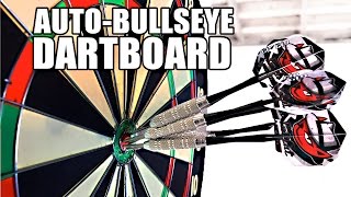 Automatic Bullseye MOVING Dartboard [upl. by Yerg]