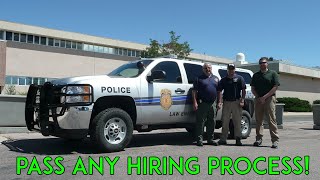 How to Pass The Police Hiring Process [upl. by Yecad]