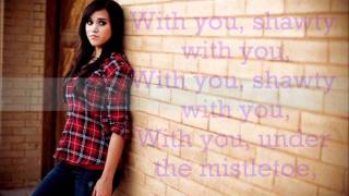 Mistletoe  Justin Bieber cover Megan Nicole Lyrics [upl. by Ahseid659]