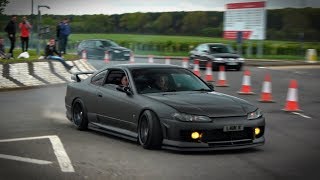 JDM Cars Accelerating  Leaving JapFest Silverstone 2019 [upl. by Ruggiero]