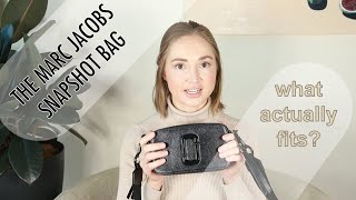 What fits in the Marc Jacobs snapshot bag [upl. by Adiol]