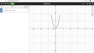 Graph Move and Cut a Parabola using Desmos Calculator [upl. by Arelc988]