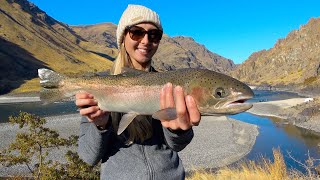 SteelHead Fishing on the SNAKE RIVER Idaho Breathtaking Trip [upl. by Revert]