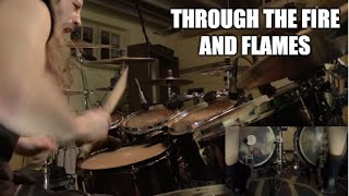 DragonForce  quotThrough The Fire and Flamesquot  DRUMS [upl. by Pilif]