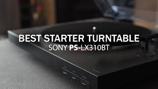 Best Starter Turntable  SONY PSLX310BT [upl. by Llenil823]