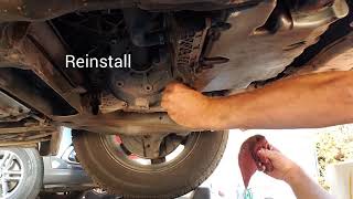 Transmission Drain and Fill Volvo xc90 [upl. by Yetsirhc]