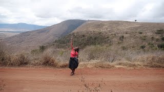 Tanzania  Descend with me 600 meters to the Ngorongoro Crater [upl. by Sosna]