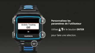 Garmin Forerunner 920XT  Mise en route Français [upl. by Drake571]