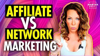 The Difference Between Affiliate Marketing And Network Marketing [upl. by Aliuqaj]