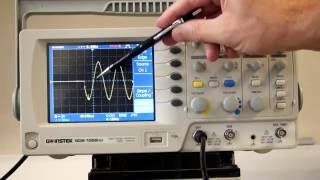 GWINSTEK GDS1052U Demonstration [upl. by Sax851]