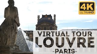 Louvre Museum Tour 4k Paris France [upl. by Hagai601]