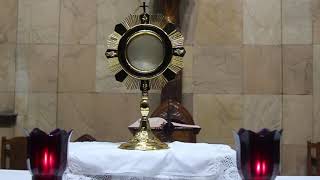 ADORATION OF THE BLESSED SACRAMENT  MOUNT CARMEL  BANDRA [upl. by Herrah]