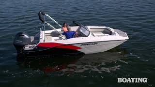 Starcraft SVX 190 OB DC review from Boating Magazine [upl. by Aed471]