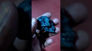 Natural Yooperlites Stone Skull [upl. by Lantha]