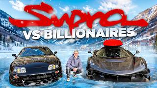 1000HP Supra terrorizing Billionaires Hypercarmeet in Switzerland [upl. by Osugi]