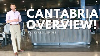 THE BEST Caldera Spas Cantabria Hot Tub Overview  Backyard Leisure [upl. by Anilehs]