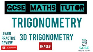 The 5 Hardest 3D Trigonometry Questions 1 Extra  Grade 79 Maths Series  GCSE Maths Tutor [upl. by Maziar]